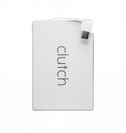 Clutch V2 ultratenká powerbanka bílá, USB-C - Powerbanka