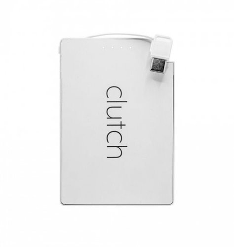 Clutch V2 ultratenká powerbanka bílá, USB-C - Powerbanka - Main image