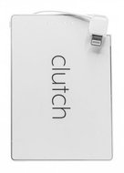 Clutch V2 ultratenká powerbanka bílá, Lightning - Powerbanka