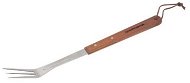 CAMPINGAZ Vidlička s predĺženou drevenou rukoväťou (materiál drevo, nerez), dĺžka 44 cm - Vidlička
