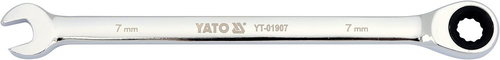 YATO Ratchet wrench 7 mm YT-01907 - Combination Wrench - Main image