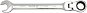 Yato Kľúč očkoplochý račňový 14 mm s kĺbom - Očkoplochý kľúč