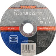 Sthor Metal Disc 125 x 22 x 1.0mm - Cutting Disc