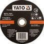 Yato  Disc for Metal 125 x 22 x 1.2mm  INOX - Cutting Disc