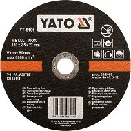 Yato Kotúč na kov 125 × 22 × 2,5 mm INOX - Rezný kotúč