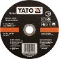 Yato Disc for Metal 125 x 22 x 2.5mm INOX - Cutting Disc
