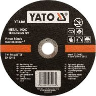 Yato Kotouč na kov 180 x 22 x 1,5 mm INOX - Řezný kotouč