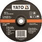 Yato Metal Disc 125 x 22 x 6.0mm Convex Grinding - Cutting Disc