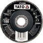 Yato Lamellar Corundum Disc 125 x 22.2mm Convex Grinding P36 - Lamellar Disc