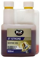 K2 TEXAR 2T STROKE, 500ml, RED - Semi-Synthetic Oil - Motor Oil