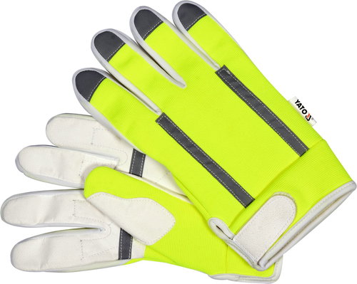 Yato Gloves with Reflective Elements Size XL - Work Gloves - Main image