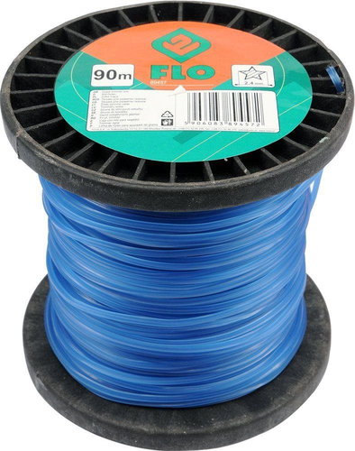 Flo String for String Mower Star Cross Section 2.4mm x 90m - Trimmer Line - Main image
