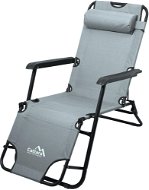 Cattara Recliner/Chair COMFORT Grey - Garden Chair