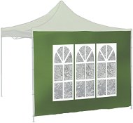 CATTARA Bočnice k altánu WINDOW 2 x 3m 420D WATERPROOF, zelená - Kerti sátor
