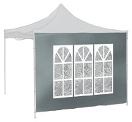 CATTARA Bočnice k altánu WINDOW 2 x 3m 420D WATERPROOF, šedá - Kerti sátor