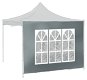 CATTARA WINDOW 2 x 3m 420D WATERPROOF oldallapok, szürke - Kerti sátor