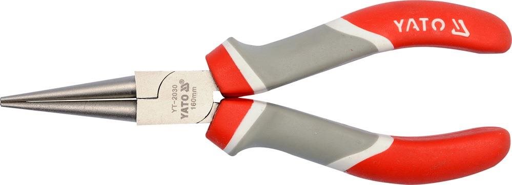 YATO kerekcsőrű fogó 160 mm