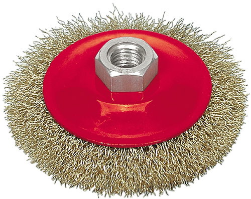 VOREL Wire brush side 115 mm with wire - Sanding Brush - Main image