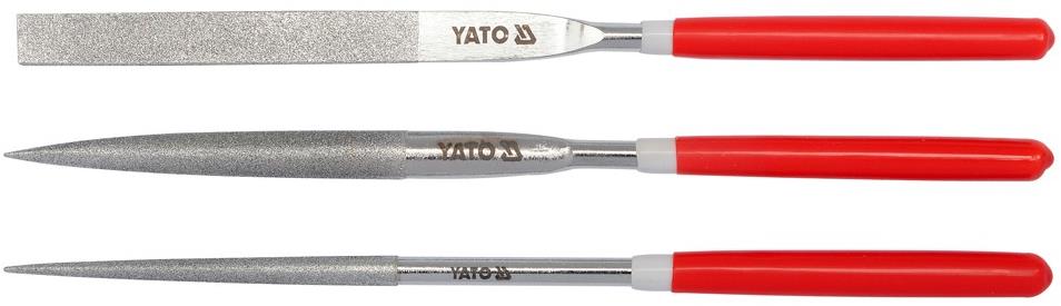 YATO gyémánt tűreszelő készlet 5 x 180 mm 3 db