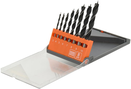 STHOR fafúró készlet 8 db - Fúrószár készlet - Fő fotó