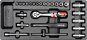 YATO Vložka do zásuvky – kľúče nástrčné 25 ks 3,5 – 14 mm - Organizér na náradie