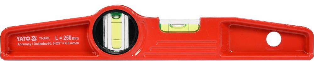 YATO trapéz alakú vízmérték 250 mm