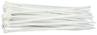 VOREL Páska sťahovacia 100 × 2,5 mm 100 ks biela - Sťahovacie pásky