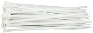 Sťahovacie pásky VOREL Páska sťahovacia 150 × 2,5 mm 100 ks biela - Stahovací pásky