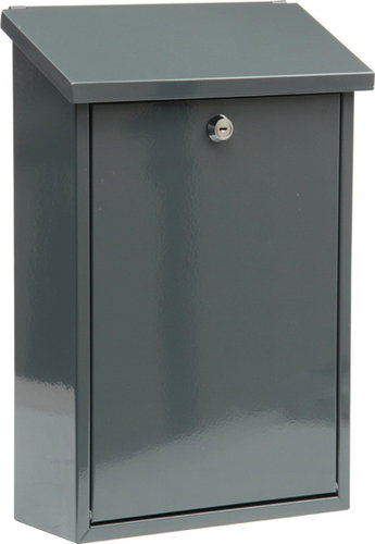 VOREL Mailbox 400x250x100mm grey Main image VOREL Mailbox 400x250x100mm grey - Mailbox - Main image
