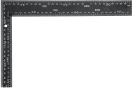 VOREL Uholník stolársky 400 × 600 mm čierny - Uholník