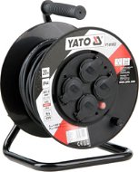 YATO Predlžovací kábel bubnový, 4 zásuvky, IP44, 16 A,  20 m - Predlžovací kábel