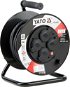 YATO Predlžovací kábel bubnový, 4 zásuvky, IP44, 16 A,  20 m - Predlžovací kábel