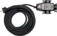 YATO Prodlužovací kabel s gumovou izolací 20m -3zásuvky - Prodlužovací kabel