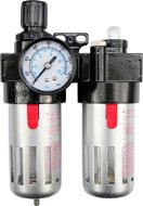 VOREL Regulátor tlaku vzduchu 1/2", 0-1MPa, s filtrom a primazávaním - Náradie pre automechanikov