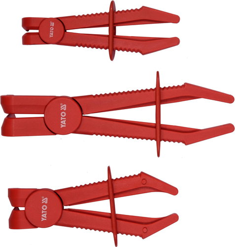 YATO Hose clamp set 3pcs - Carpenter's Vise - Main image