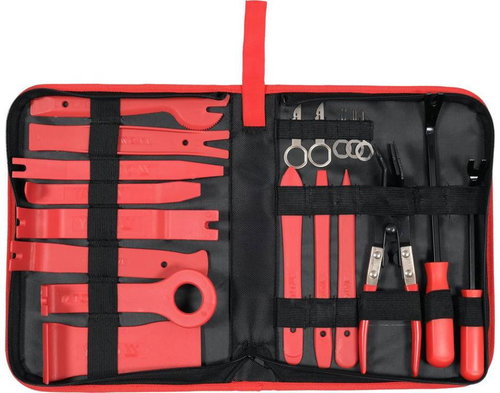 YATO Set for removing upholstery and car radio 19 pcs - Tool Set - Main image
