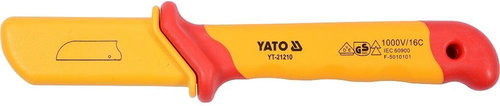 YATO Insulated electrician's knife 50 x 180 mm VDE - Electrician’s Knife - Main image