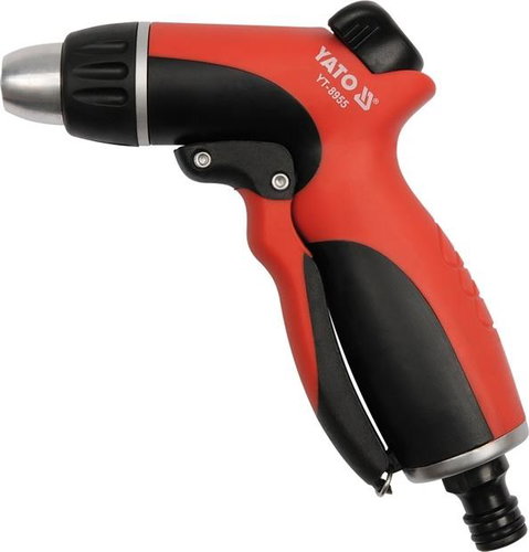 YATO Spray gun 1/2" adjustable Al - Garden Hose Nozzle - Main image