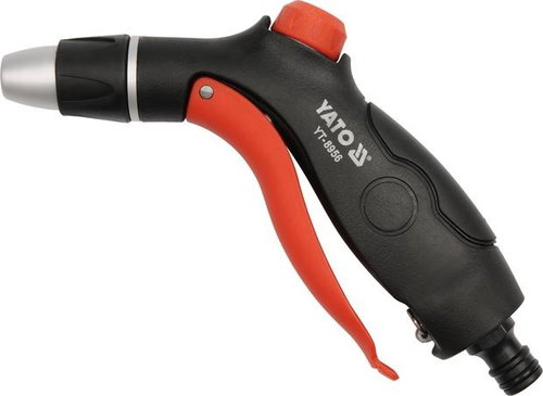 YATO Spray gun 1/2" adjustable Al - Garden Hose Nozzle - Main image