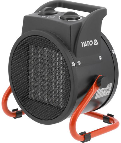 YATO 3000 W, hordozható elektromos fűtőtest Fő fotó YATO 3000 W, hordozható elektromos fűtőtest - Hőlégbefúvó - Fő fotó