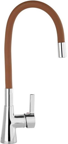 FALA Flexible sink mixer - brown - Tap - Main image