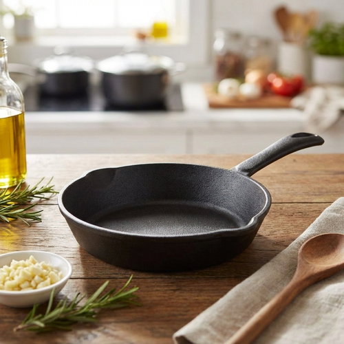 Cattara öntöttvas nyeles grill serpenyő, 16 cm - Serpenyő - Fő fotó