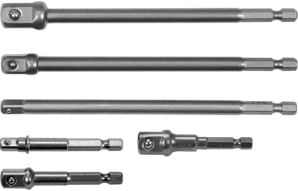 Yato Dugókulcs adapter készlet, HEX 1/4", 6 db
