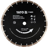 Yato Diamond cutting wheel segmented 350 × 25.4 × 3.4 mm - Diamond Disc