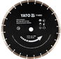 Yato Kotouč řezný diamantový segmentovaný 350 × 25,4 × 3,4 mm - Diamantový kotouč