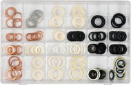 Yato Washers (Alu, Cu, Nylon, NBR, FIBER) set 120 pcs - Screw Plates