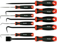 Yato Mini Hook and Seal Scraper Set 9 pcs - Hooks