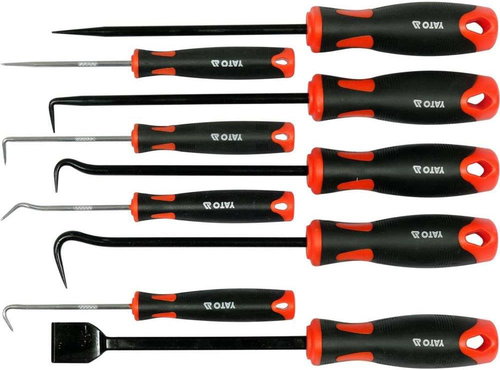 Yato Mini Hook and Seal Scraper Set 9 pcs - Hooks - Main image