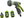Circular Watering Gun 8 functions with accessories - Set of 4