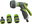 Circular Watering Gun 8 functions with accessories - Set of 4